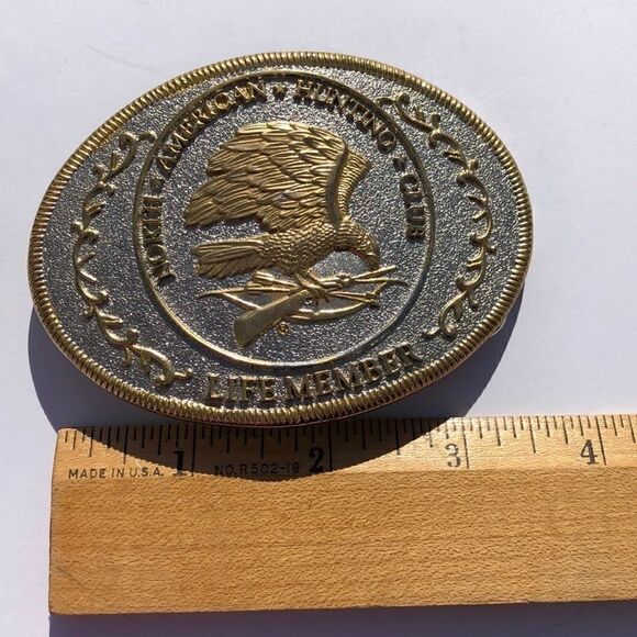 North American Hunting Club large belt buckle - Picture 4 of 6